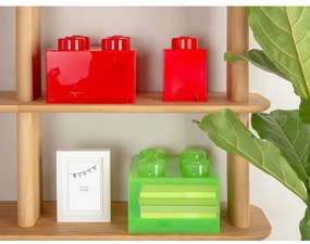 Scatola per bambini verde in plastica 25x25x18 cm – LEGO®