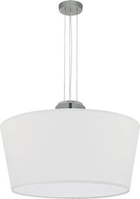 Duolla - Lampadario a sospensione con filo OPERA 3xE14/40W/230V diametro 55 cm bianco