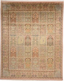 Cashmere Silk Tappeto 250 x 300 (Indian) Annodato A Mano