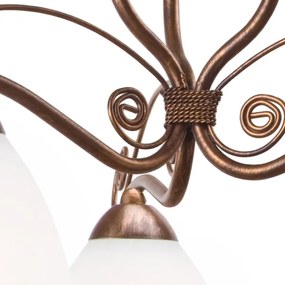 Lampadario a sospensione con catena RETRO II 3xE27/60W/230V