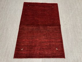 Gabbeh Tappeto 160x100 Rosso (Iran) Annodato A Mano