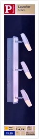 Paulmann 66636 - 3xLED/4,5W Faretto LAUNCHER 230V