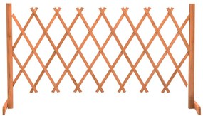 Traliccio da Giardino Arancione 150x80 cm Massello di Abete