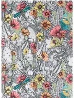 Matthew Williamson Carta da parati Cactus Garden - Celadon/ Pink/ Marigold/ Lemon