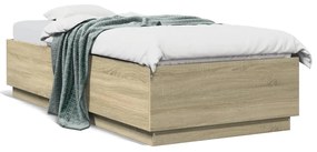 Giroletto Luci Led Rovere Sonoma 100x200cm İn Legno Multistrato /