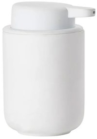 Dispenser sapone da appoggio 0,25 l in gres e abs soft touch bianco Zone denmark Ume