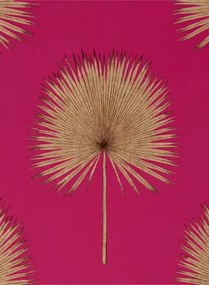 Palmen Tapete Fan Palm von Sanderson - Rhodera/ Gilver
