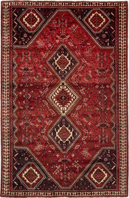 Shiraz Tappeto persiano 280 x 180 Rosso (Iran) Annodato A Mano