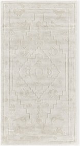 Tappeto in viscosa intrecciato a mano Shaila