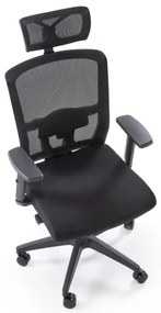 Sedia da ufficio ZUNI nera