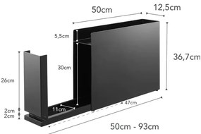 Organizzatore da cucina in metallo Tower - YAMAZAKI