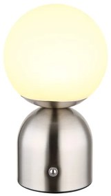 Globo 21006N - Lampada da tavolo LED dimmerabile con funzione Touch JULSY LED/2,5W/3,7V