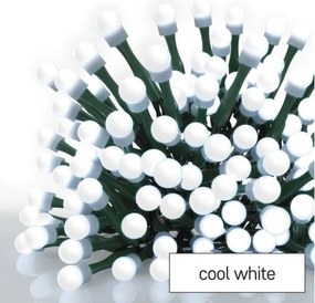 Catena LED da esterno natalizia 80xLED/13m IP44 bianco freddo