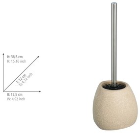 Scopino in ceramica beige Pion - Wenko