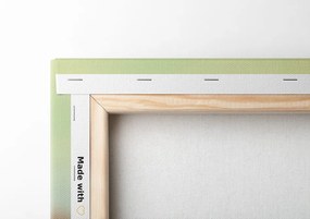 Quadro su tela – Panorama di prato fiorito
