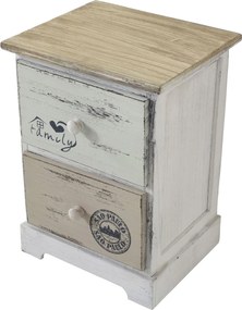 SEVEN - mobiletto in legno con cassetti