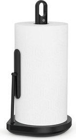 Porta asciugamani da cucina in acciaio nero opaco - simplehuman