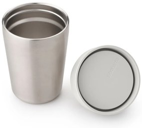 Tazza termica grigio chiaro 200 ml Make &amp; Take - Brabantia