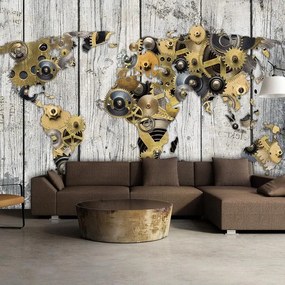 Fotomurale adesivo  Mechanical World  Larghezza x Altezza Home decor 245x175