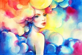 Carta da parati – Fascino femminile
