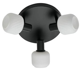 Nordlux - Milford 3 Mini Plafoniera Black Nordlux