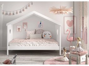 Letto bianco per bambini 90x200 cm Amori - Vipack