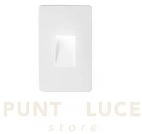 Ghiera stratos 504 in alluminio bianco ip65 inc-stratos-504w