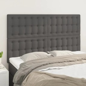 Testiere 4 Pz Grigie 72x5x78/88 Cm İn Similpelle /
