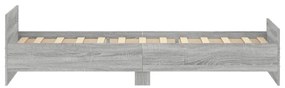 Giroletto grigio sonoma 100x200 cm in legno multistrato