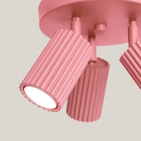 Brilagi - Faretto LED CRESTO 3xGU10/10W/230V rosa