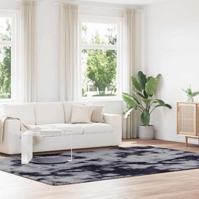 Tappeto Shaggy A Pelo Lungo Navarra Grigio Scuro 240x340 Cm /