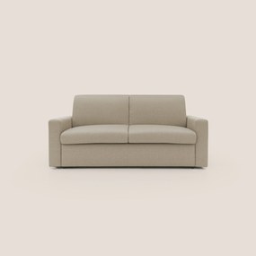 Kansas Divano letto matrimoniale alto 20 cm in tessuto impermeabile misto cotone T13