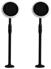 SET 2x LED Lampada solare regolabile GARDEN LED/3W/5V 42-80 cm 4000K IP65
