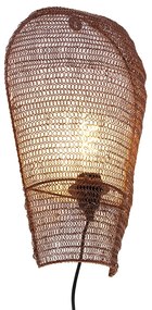 Applique da parete orientale in bronzo 45 cm - Nidum