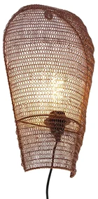 Applique da parete orientale in bronzo 45 cm - Nidum