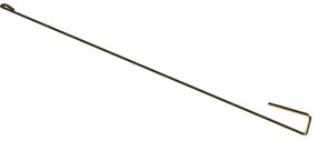 Gancio ONDULINE in acciaio colore grigio Dimensione L 28 cm 200 pezzi