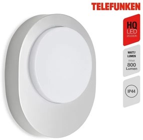 Telefunken 312004TF - Applique a LED da esterno LED/8W/230V IP44 argento