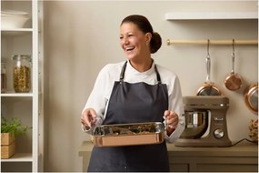 Teglia da forno in rame e acciaio inox 25,5x35 cm – Blomsterbergs