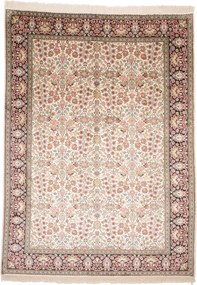 Cashmere Silk Tappeto orientale 220x300 (Indian) Annodato A Mano