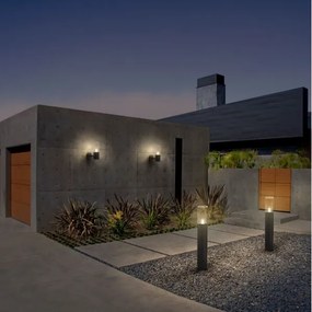 Ledvance - Applique da esterno con sensore FIGO CYLINDER 1xE27/20W/230V