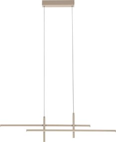 Eglo 901887 - Sospensione LED a cavo TREPILIANO LED/20W/230V beige