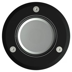 Faro Carrabile GU10 IP67 Orientabile INOX 304 Doppio Pressacavo - Antracite