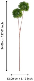Eglo 428359 - Fiore artificiale ETAYA 94 cm verde