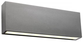 Redo 90388 - Applique a LED da esterno KAMAL LED/15W/230V 3000K IP54 grigio