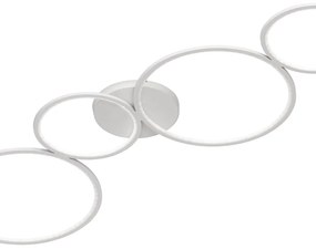 Plafoniera LED moderno Rondo, bianco Ø 95 cm dimmerabile, 3300 lumen TRIO LIGHTING INTER