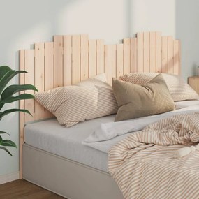 Testiera Per Letto 206x4x100 Cm İn Legno Massello Di Pino /