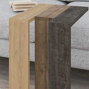 Tavolino in rovere 40x30 cm Macha - Marckeric