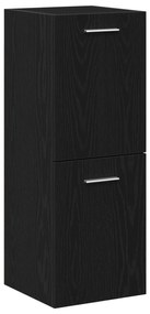 Set mobili da bagno  set di 3 rovere nero