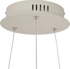 Lampada a Sospensione di Design Beige 60cm incl. LED Dimmerabile a 3 Livelli - Girello