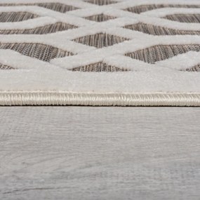 Tappeto beige per esterni 66x230 cm Mondo - Flair Rugs